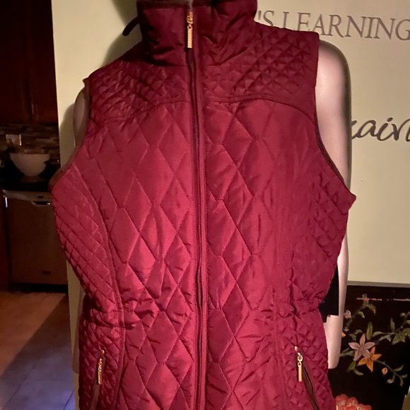 Weatherproof Jackets & Blazers - Weatherproof Diamond Quilt Vest
